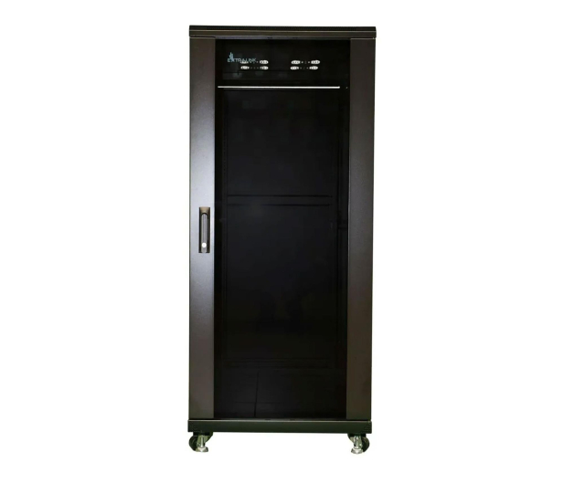 Extralink Szafa rack 32U 600x1000mm czarna stojąca EX.11380 - 1323245 - zdjęcie 3